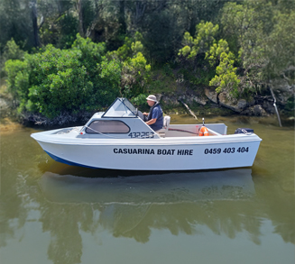 Casuarina Boat hire Nelson Victoria_Fishing Boat Hire