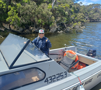 Casuarina Boat hire Nelson Victoria_Fishing Boat Hire